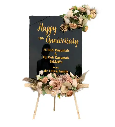 Papan Bunga Akrilik Sidem