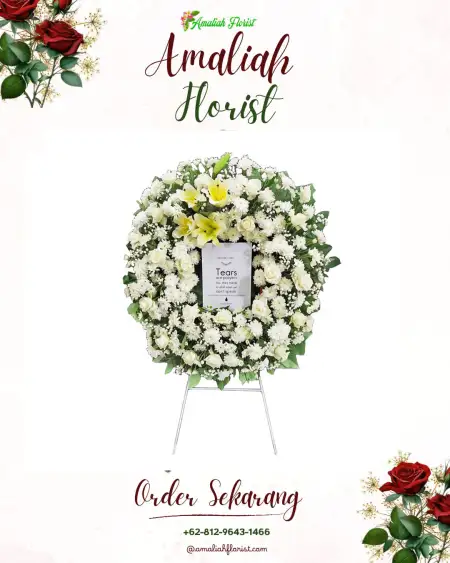 Krans Bunga Duka Sidem